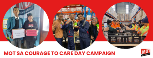 picture of MOT SA Courage to Care Day campaign