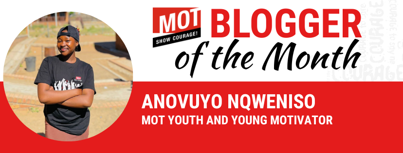 Blogger of the Month Banner - Anovuyo Nqweniso