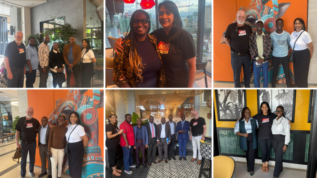 Viola and Brian Kenya meetings with stakeholders